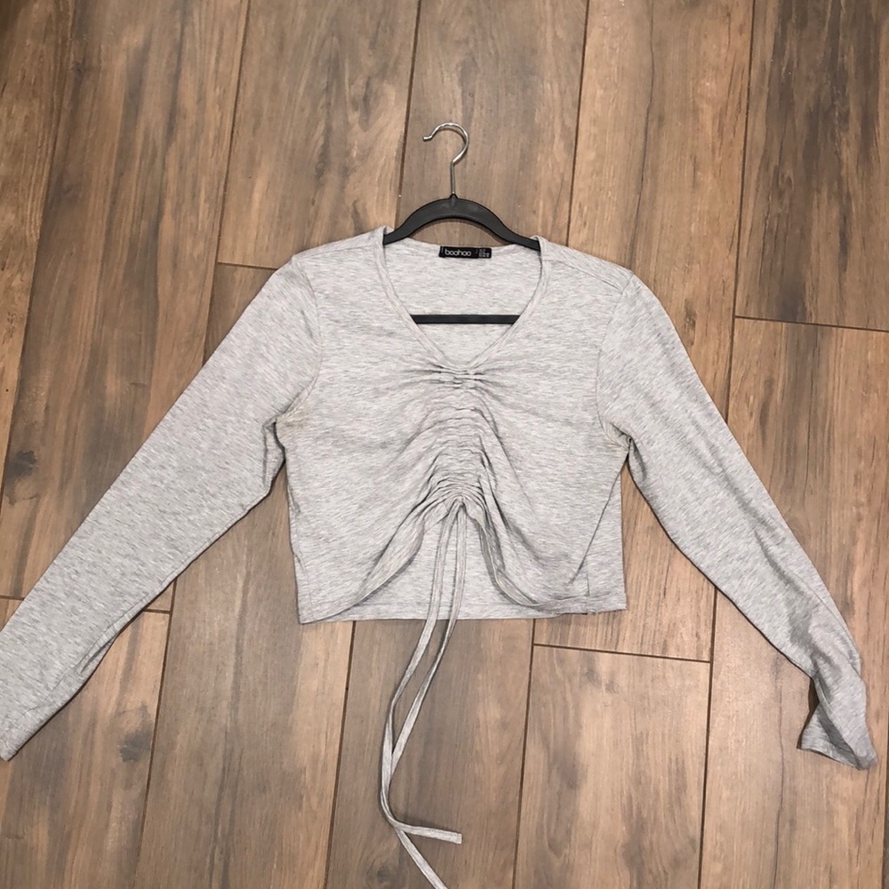 Boohoo cropped long sleeve